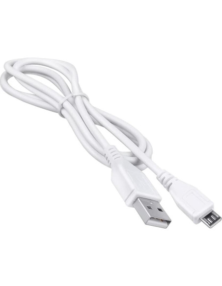 Cable de Carga Micro USB 1m J-ZMQER para Auriculares Cowin E7 Max