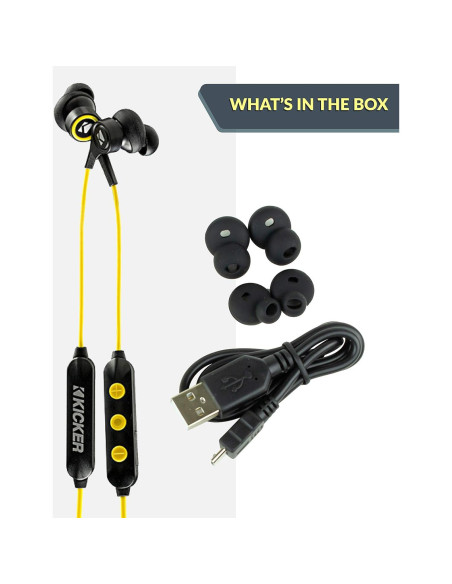 Auriculares Bluetooth Kicker EB200 - 8h Batería, Resistente al Agua