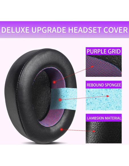 Almohadillas de Reemplazo Jomwag para STEELSERIES ARCTIS NOVA PRO