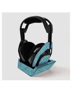 Piel de Fibra de Carbono MightySkins para Auriculares ASTRO A50 - Jacquard Azul Bebé