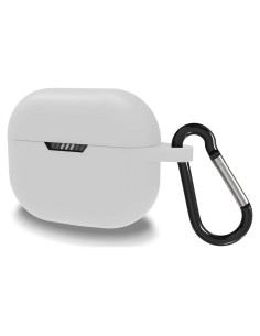 Funda de Silicona Geekria para JBL Tune 130NC TWS - Blanca