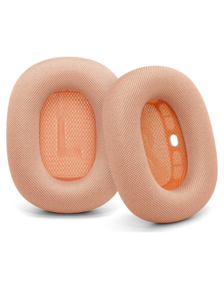 Almohadillas de Reemplazo GVOEARS para AirPods Max 2024 - Malla Naranja