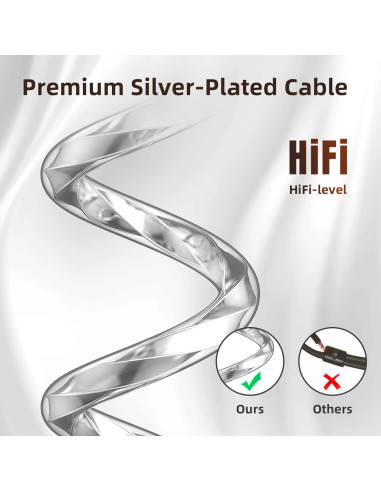 Auriculares KBEAR KW1 USB Tipo C In Ear con Micrófono y Control