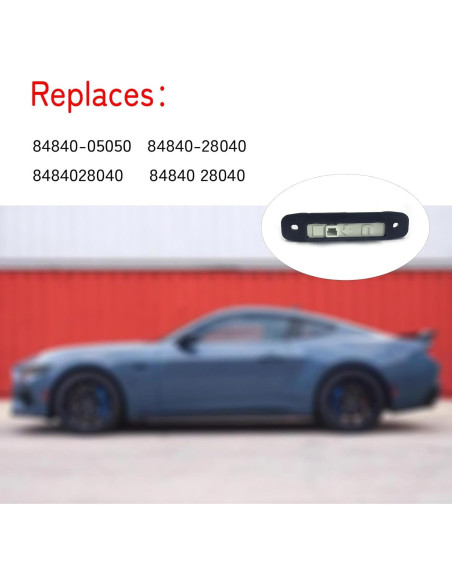 Interruptor de Manija Maletero RuiWen 84840-28040 Compatible Lexus Toyota