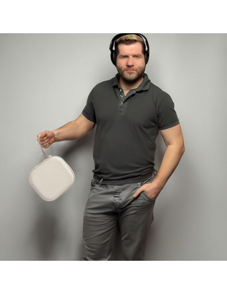 Funda para Auriculares ALKOO Beige para JBL y Sony Funda para Auriculares ALKOO Beige para JBL y Sony