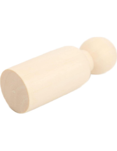 Juego de 10 Muñecos de Madera Pssopp para Manualidades