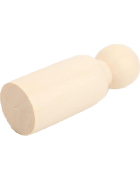 Juego de 10 Muñecos de Madera Pssopp para Manualidades