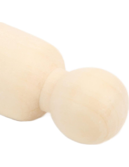 Juego de 10 Muñecos de Madera Pssopp para Manualidades