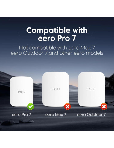 Soporte de Montaje en Pared eero Pro 7 XLTTYWL Blanco