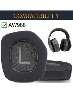 Almohadillas de Gel Refrigerante SOULWIT para Auriculares AW988 2