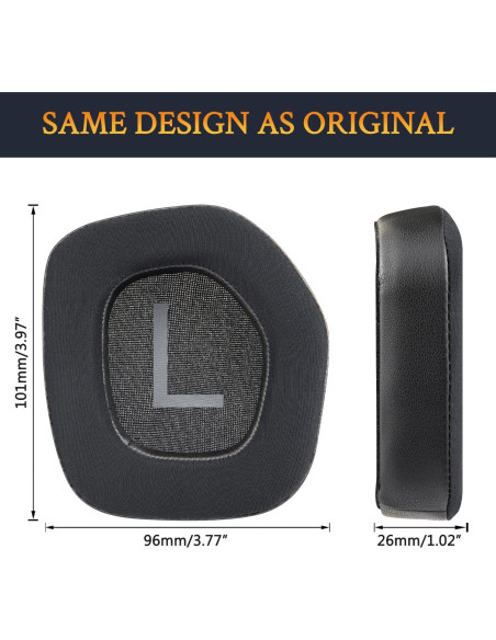 Almohadillas de Gel Refrigerante SOULWIT para Auriculares AW988