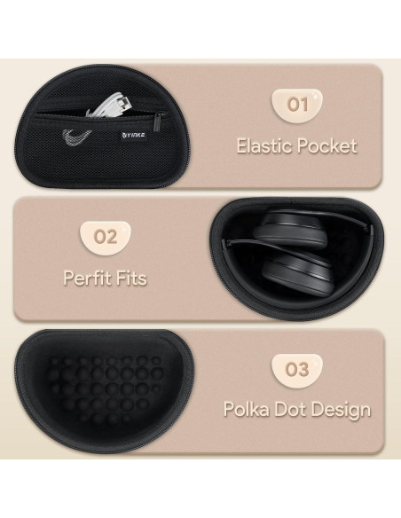 Funda para Auriculares Beats Solo3/Solo4 - Yinke, Impermeable