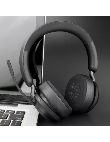 Almohadillas de Gel Refrigerante SOULWIT para Jabra Evolve2 65/40 - Negro