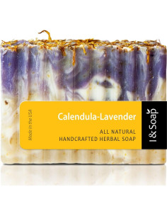 Jabón Herbal Natural I & JABÓN Caléndula-Lavanda 125g 2