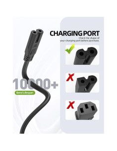 Cable de Alimentación CA 1.22m Superer para Bose SoundTouch 2