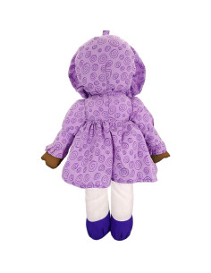 Muñeca de trapo Anico Sweetie Mine 38 cm lavanda para niñas 2