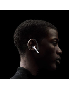 Ganchos Antideslizantes para AirPods - Compatibles con Modelos 1-4 y Pro - Negro 2