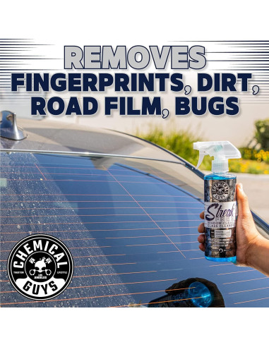 Limpiador de Vidrios Sin Rayas Chemical Guys 473 ml + 3 Toallas