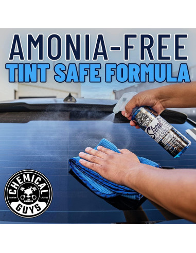 Limpiador de Vidrios Sin Rayas Chemical Guys 473 ml + 3 Toallas