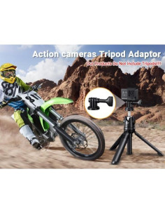 Adaptador de Trípode JJC 1/4"-20 para Cámaras de Acción 2