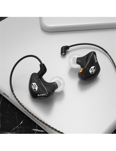 Auriculares Monitores In Ear BASN Bsinger Pro SPE Negro