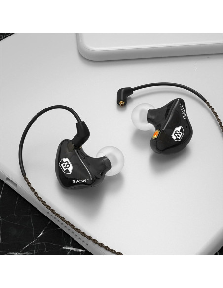 Auriculares Monitores In Ear BASN Bsinger Pro SPE Negro