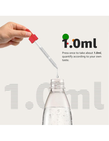 Pipetas de Goteo Taladad para SodaStream Bubly Drops