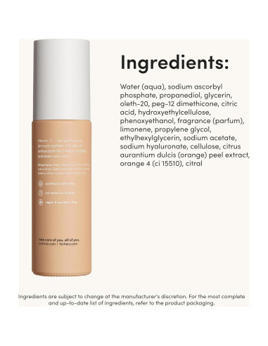 Suero Facial Vitamina C Hims 29.57 ml - Anti-envejecimiento