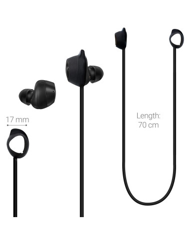 Correas de Silicona KW-Commerce para Samsung Galaxy Buds - Negro