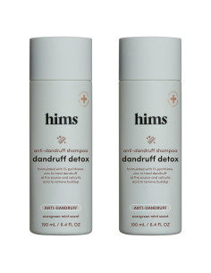 Champú Anticaspa Hims Dandruff Detox 2 x 189 ml - Zinc 1%