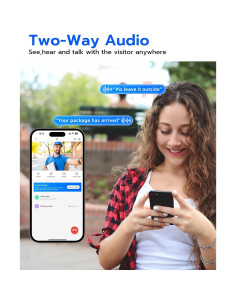 Cámara de Timbre de Video JOOAN 2K Inalámbrica WiFi con Almacenamiento en la Nube 2