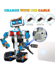 Kit de Robot Educativo OKK 635 Piezas Control Remoto APP 2