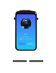 Placa de Desarrollo ESP32-C6 Coolwell con Pantalla Táctil 1.47"