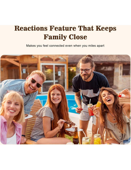 Marco de Fotos Digital Frameo 10.1" WiFi Pantalla Táctil HD