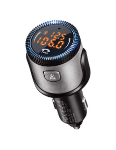 Transmisor FM Bluetooth ILOKEY BC72 con Cargador Rápido 36W