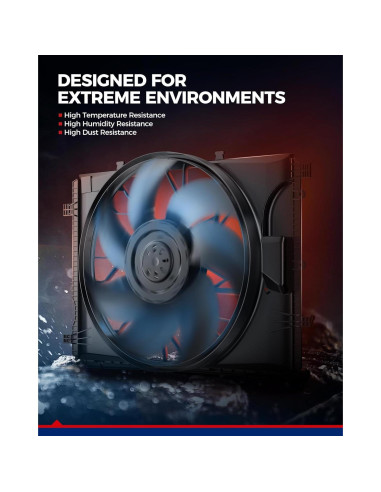 Ventilador de Enfriamiento KAX para RAV4 2.5L 2009-2012