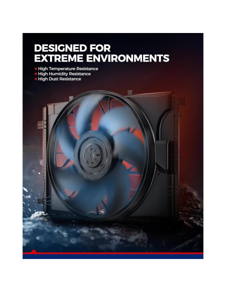 Ventilador de Enfriamiento KAX para RAV4 2.5L 2009-2012