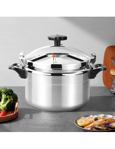 Olla a presión Luxshiny 7L acero inoxidable para gas