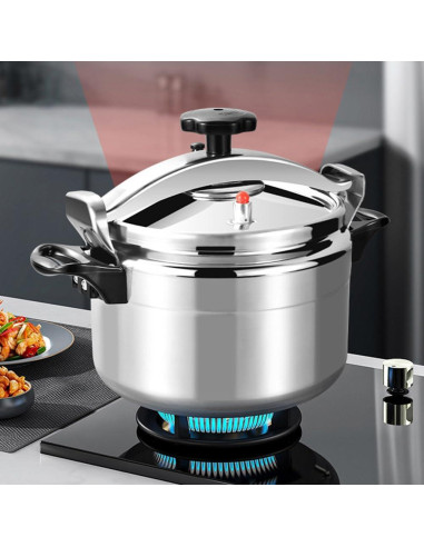 Olla a presión Luxshiny 7L acero inoxidable para gas