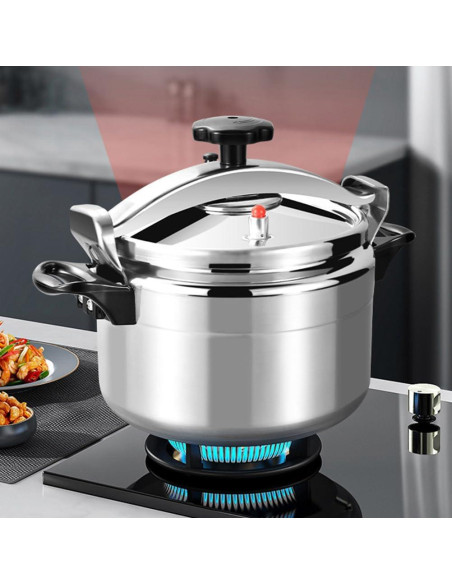 Olla a presión Luxshiny 7L acero inoxidable para gas