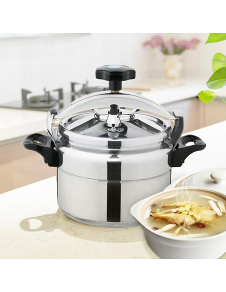 Olla a presión Luxshiny 7L acero inoxidable para gas
