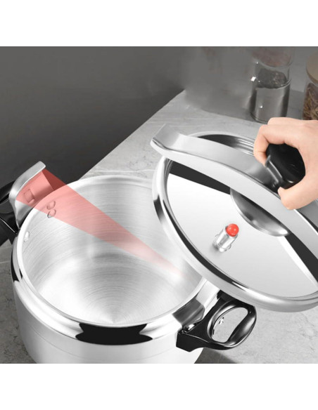Olla a presión Luxshiny 7L acero inoxidable para gas