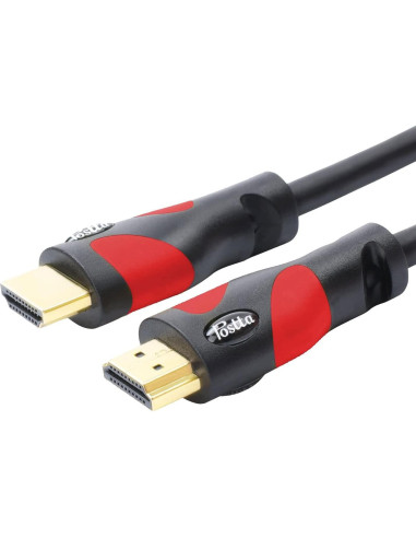 Cable HDMI Postta 15.24m Rojo 2.0 4K 18Gbps Audio y Ethernet