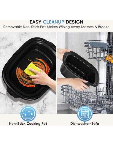 Olla de Cocción Lenta Spoonlemon 6.5L 11-en-1 1500W