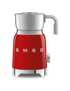 Espumador de Leche Smeg Retro MFF11RDUS 0.59L Rojo