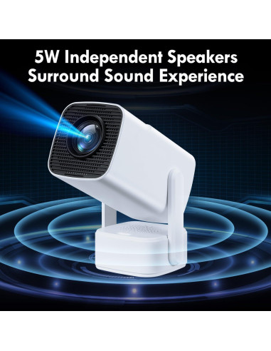 Proyector Portátil 4K Sepymp F800, HD 1080P, 350 Lúmenes