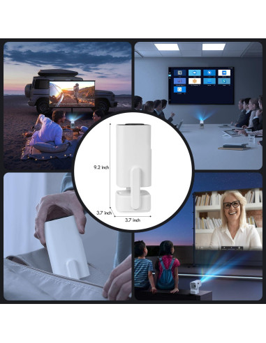 Proyector Portátil 4K Sepymp F800, HD 1080P, 350 Lúmenes