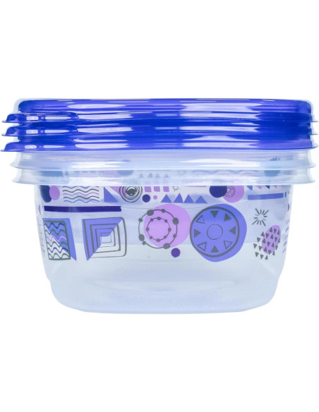 Contenedores de Almacenamiento de Alimentos GladWare 20 Pzas Contenedores de Almacenamiento de Alimentos GladWare 20 Pzas