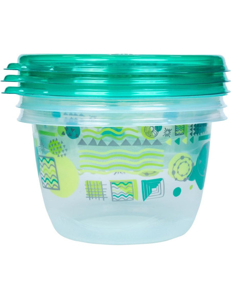 Contenedores de Almacenamiento de Alimentos GladWare 20 Pzas Contenedores de Almacenamiento de Alimentos GladWare 20 Pzas