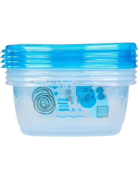 Contenedores de Almacenamiento de Alimentos GladWare 20 Pzas Contenedores de Almacenamiento de Alimentos GladWare 20 Pzas